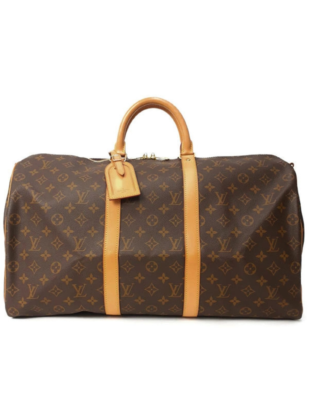 Louis Vuitton Monogram Keepall Bandouliere Boston Bag